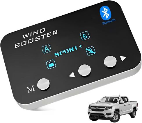 Throttle Response Controller Compatible for Chevy Colorado (2012-2022) GMC Canyon(2006-2022) 9 Drive Modes Throttle Controller Blue-Tooth APP Wind Booster GT Smart Electronic Throttle Accelerator in Saudi Arabia