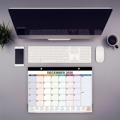 2025-2026 التقويم-تقويم الحائط 2025-2026 يمتد من مايو 2025 إلى ديسمبر 2026 ، 20 شهرًا تقويمًا مع ورقة سميكة للتخطيط والتنظيم للمنزل أو المكتب ، 8.5 × 11 بوصة ، ملونة in Kuwait