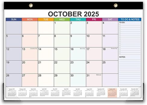 2025-2026 التقويم-تقويم الحائط 2025-2026 يمتد من مايو 2025 إلى ديسمبر 2026 ، 20 شهرًا تقويمًا مع ورقة سميكة للتخطيط والتنظيم للمنزل أو المكتب ، 8.5 × 11 بوصة ، ملونة in Kuwait