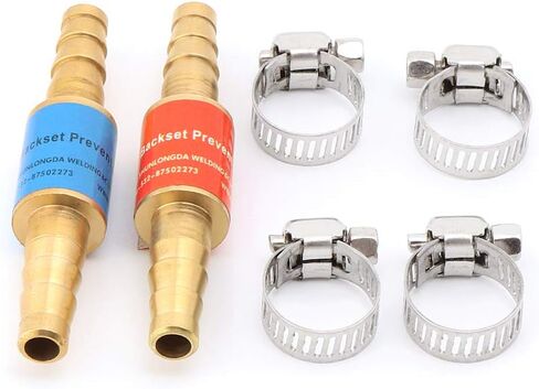 2pcs Pipe Arrestors of Acetylene Liquefied Propane & Oxygen Fuel Tools in Saudi Arabia