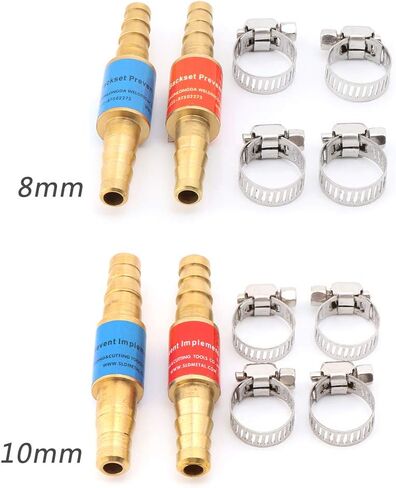 2pcs Pipe Arrestors of Acetylene Liquefied Propane & Oxygen Fuel Tools in Saudi Arabia