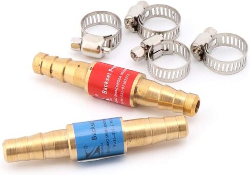2pcs Pipe Arrestors of Acetylene Liquefied Propane & Oxygen Fuel Tools in Saudi Arabia