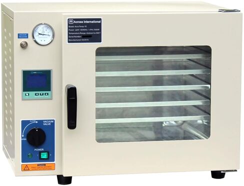 عبر International AT19-UL.110 Ai Accutemp UL CSA معتمد 1.9 متر مكعب. قدم فرن فراغ مع تسخين 5 جوانب، فرن تطهير 110 فولت مع تحكم LCD، إمكانية التعبئة الخلفية للغاز، من الفولاذ المقاوم للصدأ in Kuwait