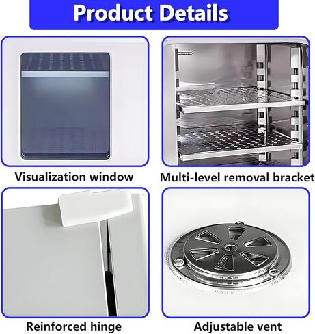 Constant-Temperature Blast Oven,15L/40L Laboratory Vacuum Drying Oven,Intelligent Digital Display with Temperature Control & Timer,for Drying of Items 40L in Kuwait