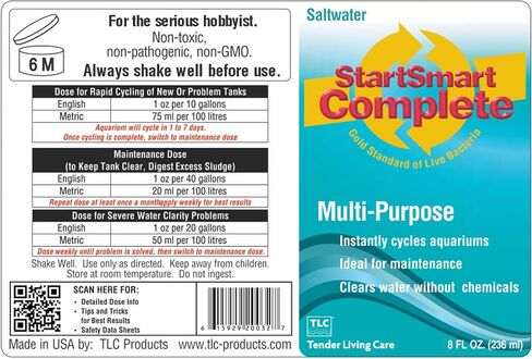 StartSmart Complete, Freshwater: Cycling, Clarifier, Maintenance, 32 oz. (946 ml) in Saudi Arabia
