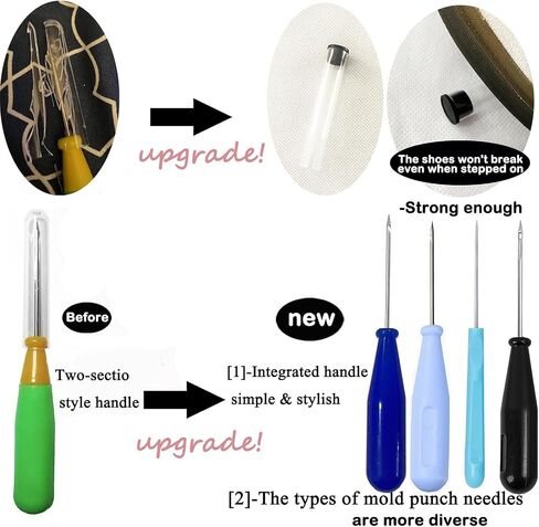 13PCS Mold Punch Needle with Hook & Eye,Candle Wick Inserting Tool for Molds Large-Eye Needle for Candle Silicone Molds,Candle Wick Roll 200 Ft 24 Wick Spool(2 Style),Threader,Candle Wick Holders in Saudi Arabia