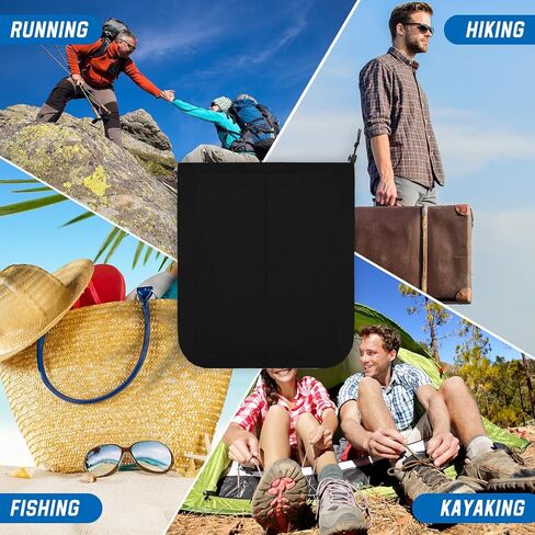 4 Pcs Travel Shoe Bags Shoes Pouch Spandex Shoe Storage Bags with Interior Divider and Drawstring for Women Men Luggage Packing Organizer in Kuwait