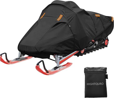 Snowmobile Cover Trailerable Universal Snowmobile Protective Cover Waterproof and UV Protection Snowmobile Storage Heavy Duty (Fits Length 130"x 51"x 48") in Saudi Arabia