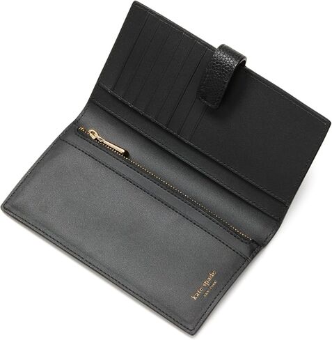 Kate Spade New York Ava Colorblocked Elembled Leather 2 في 1 Bifold Wallet ، Rose Smoke Multi in Saudi Arabia