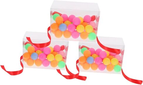 Yardwe 3 Sets Twerking Pong Game Interactive Wedding Game Engaging Group Activity for Family Gatherings Includes Box Pong Balls Belts for Parties in Saudi Arabia