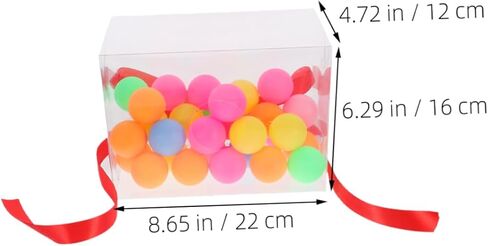 Yardwe 3 Sets Twerking Pong Game Interactive Wedding Game Engaging Group Activity for Family Gatherings Includes Box Pong Balls Belts for Parties in Saudi Arabia