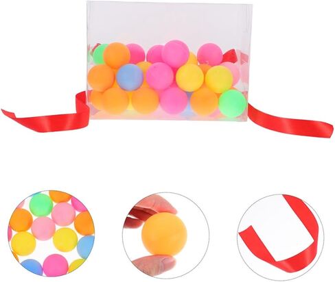 Yardwe 3 Sets Twerking Pong Game Interactive Wedding Game Engaging Group Activity for Family Gatherings Includes Box Pong Balls Belts for Parties in Saudi Arabia
