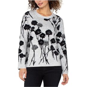 Women's Long Sleeve Crew Neck Sweater in Kuwait