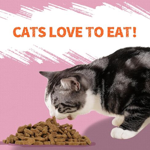 13.4 OZ Cat Treats, Cat Grass Treats, Natural Salmon Flavor Healthy Cat Snacks, Training Biscuits Treats for Cats, Catnip for Cats, Dental and Hairball Control Treats in Kuwait