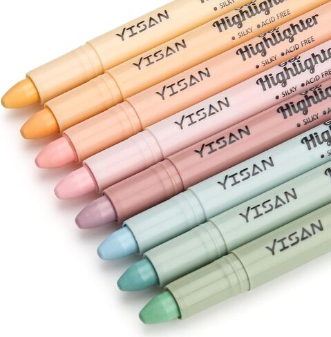 yisan bible heightlights no bleed ، heightlights gel ، heightlights dry ، fens crayon marker for bible study journaling ، accessories inbil in Kuwait