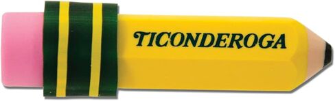 محو Ticonderoga ® ، على شكل قلم رصاص ، أصفر ، 3 CT (38953) in Kuwait