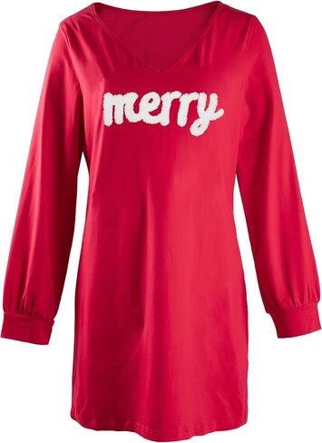 UNIQUEONE Women Dress Shirt Christmas Long Sleeve Tops Red Wine Glass Christmas Shirts V Neck Xmas Santa Hat Graphic in Kuwait