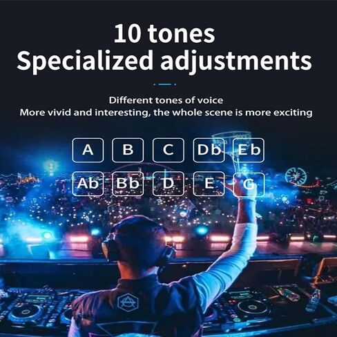 Real-Time Voice Changer with Sound Card – 8 Voice Effects, Full Accessories Included (Mini Mic, Monitor Earphone, 2 Adapters), Plug & Play, Compatible with PC, PS5, Xbox, Switch, Android & iOS in Saudi Arabia