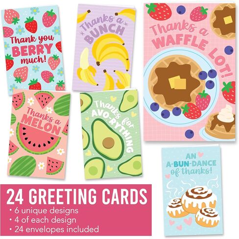 54 Colorful Funny Thank You Cards With Envelopes Bulk - Thank You Notes With Envelopes Set, Thank You Card Kids, Teacher Thank You Teacher Cards, Kids Thank You Card For Teachers Appreciation in Saudi Arabia
