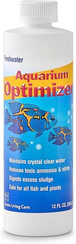 Freshwater Aquarium Optimizer, Crystal Clear Water Treatment, Reduces Ammonia, 32 Fl Oz in Kuwait