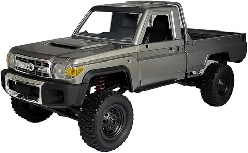 1/12 Scale RC Crawler, MN-82S LC79 RTR RC Truck 4x4 Off Road Vehicles 2.4GHz RC Rock Crawler Car with LED Lights, 7.4V 1200mAh Battery for Adults Hobby Toys (Black) in Saudi Arabia