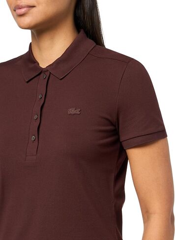 Lacoste Women's L.12.d Slim Fit Stretch Mini Piqué Polo Shirt in Saudi Arabia