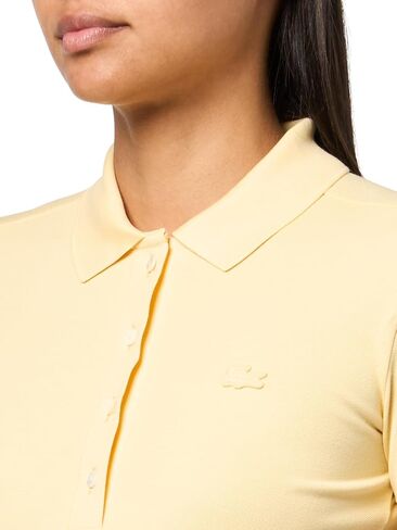 Lacoste Women's L.12.d Slim Fit Stretch Mini Piqué Polo Shirt in Saudi Arabia