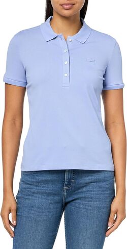 Lacoste Women's L.12.d Slim Fit Stretch Mini Piqué Polo Shirt in Saudi Arabia