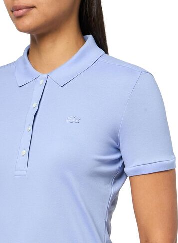 Lacoste Women's L.12.d Slim Fit Stretch Mini Piqué Polo Shirt in Saudi Arabia
