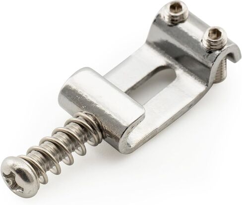 Musiclily Ultra 10.5mm Hardened Steel Saddles Vintage Bridge Saddles for Strat Style Electric Guitar, Chrome (Set of 6) in Saudi Arabia