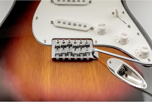 Musiclily Ultra 10.5mm Hardened Steel Saddles Vintage Bridge Saddles for Strat Style Electric Guitar, Chrome (Set of 6) in Saudi Arabia