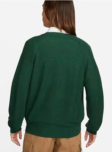 Nike SB Adult Unisex Cardigan, Green/White, Large in Saudi Arabia