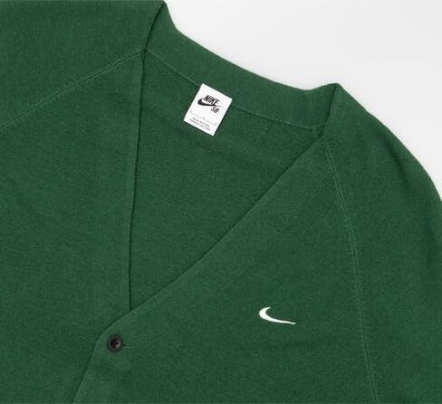 Nike SB Adult Unisex Cardigan, Green/White, Large in Saudi Arabia