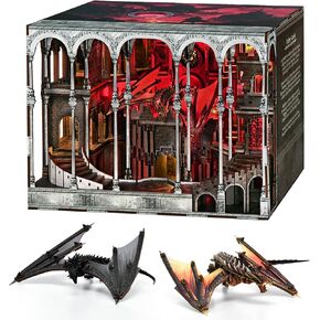 DIY Book Nook Kit, Miniature Dollhouse Booknook Kit, 3D Wooden Puzzle Bookend Bookshelf Insert Decor with LED Light for Teens and Adults (Law Library) in Kuwait