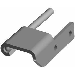 Polaris Ranger Hinge Weld، الجزء العلوي، الأيمن، أسود غير لامع، جزء OEM الأصلي 1023599-458، الكمية 1 in Saudi Arabia