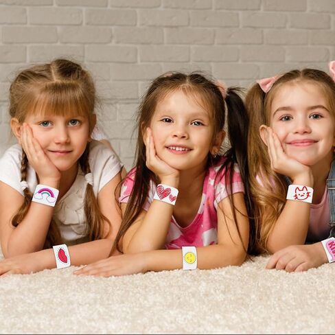 106 PCS Bros Slap Bracelet Bracelet Snap Bracelet مع 56 PCS BROS Slap Bracelet 50 PCS Cartoon Bros ملصقات للبالغين in Saudi Arabia