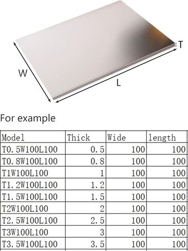 TC4 Ultra-Thin Titanium Alloy Sheet 1 Piece 0.3mm Thick x 200mm Wide x 200mm Long Aerospace Grade Corrosion Resistant Metal Sheet for Industrial, Scientific Research, and high-end Manufacturing. in Saudi Arabia