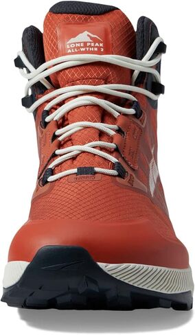 ALTRA Men's AL0A7R6U Lone Peak All-WTHR Mid 2 Trail Running Shoe, Dark Clay - 7 M US in Kuwait
