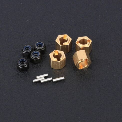 FCX24 سداسي فاصل H7*4 مم محاور العجلة لـ FMS FCX24 SMASHER FCX18 LC80 ترقيات 1/24 1/18 RC Crawler in Kuwait