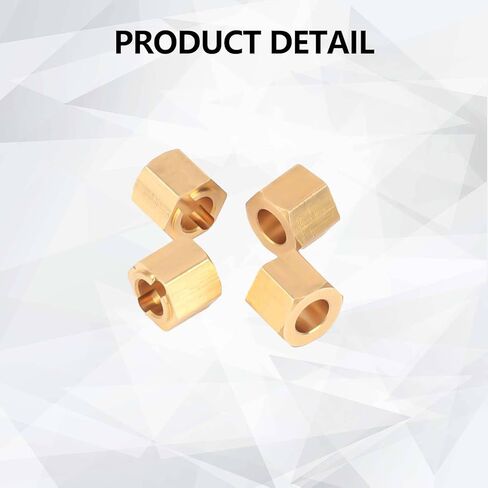 FCX24 سداسي فاصل H7*4 مم محاور العجلة لـ FMS FCX24 SMASHER FCX18 LC80 ترقيات 1/24 1/18 RC Crawler in Kuwait