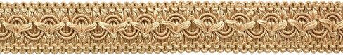 1" (2.5cm) Wide Vintage Decorative Gimp Braid Trim # 0100SG, Off White #26 (Ivory Off White) 10 Yard Value Pack (9.5m/30 ft) in Saudi Arabia
