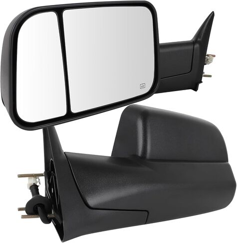 ECCPP Rear View Mirrors Towing Mirrors fit for 2003-2009 for Dodge for Ram 2500/3500 with Power Control Heated Turn Signal Light ADP11633701S in Saudi Arabia