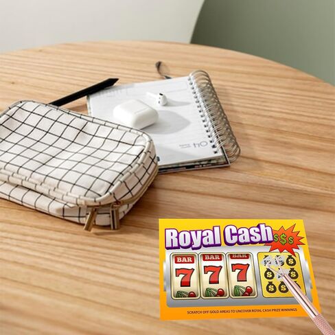 2PCS Tickety Ticket Scratcher Tool ، Metal Lottery Scratcher ، Scratch Off Tool ، Lotto Scratcher Label Scriping for Lottery ، Tool Multi-Use Tool for Tickets Stickers Films (Rainbow ، Gold) in Kuwait