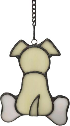 Stained Glass Window Hangings Dog Memorial Gifts for Loss of Dog, Pet Memorial Gifts for Dog Lovers, Loss of Dog Sympathy Gift, Dog Loss Memorial Gift for Women in Saudi Arabia