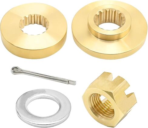 688-45987-00 Propeller Spacer Hardware Kits Thrust Washer Nut, Replacement for Yamaha Outboard Engine 60HP 70HP 80HP, Replaces 688-45887-01 688-451987-02 in Saudi Arabia