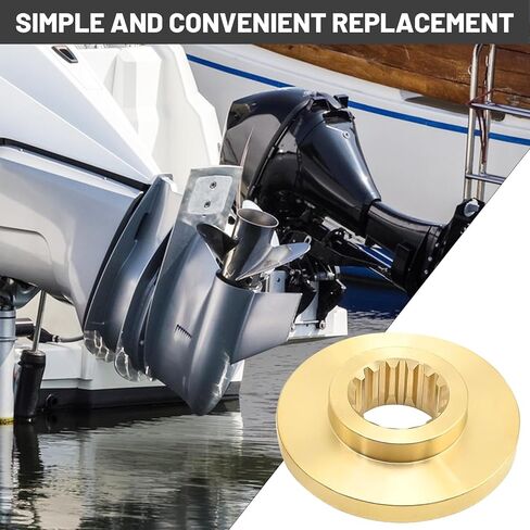 688-45987-00 Propeller Spacer Hardware Kits Thrust Washer Nut, Replacement for Yamaha Outboard Engine 60HP 70HP 80HP, Replaces 688-45887-01 688-451987-02 in Saudi Arabia
