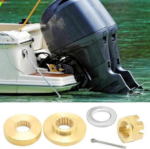 688-45987-00 Propeller Spacer Hardware Kits Thrust Washer Nut, Replacement for Yamaha Outboard Engine 60HP 70HP 80HP, Replaces 688-45887-01 688-451987-02 in Saudi Arabia