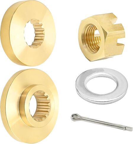 688-45987-00 Propeller Spacer Hardware Kits Thrust Washer Nut, Replacement for Yamaha Outboard Engine 60HP 70HP 80HP, Replaces 688-45887-01 688-451987-02 in Saudi Arabia