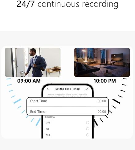 VSTARCAM 3MP Cat Camera, 2.4G WiFi Interactive Cat Toys with Camera, Cat Camera with Phone App, IR Night Vision, Motion Detection, 2-Way Audio, Pet & Cat Monitor Camera in Kuwait