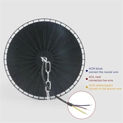 100/150/200 واط 220 فولت أضواء خليج عالية UFO LED أضواء دافئة/بيضاء مستودع أضواء المرآب إضاءة صناعية فائقة السطوع ساخنة (150 واط ، ضوء دافئ 200-265 فولت) in Kuwait